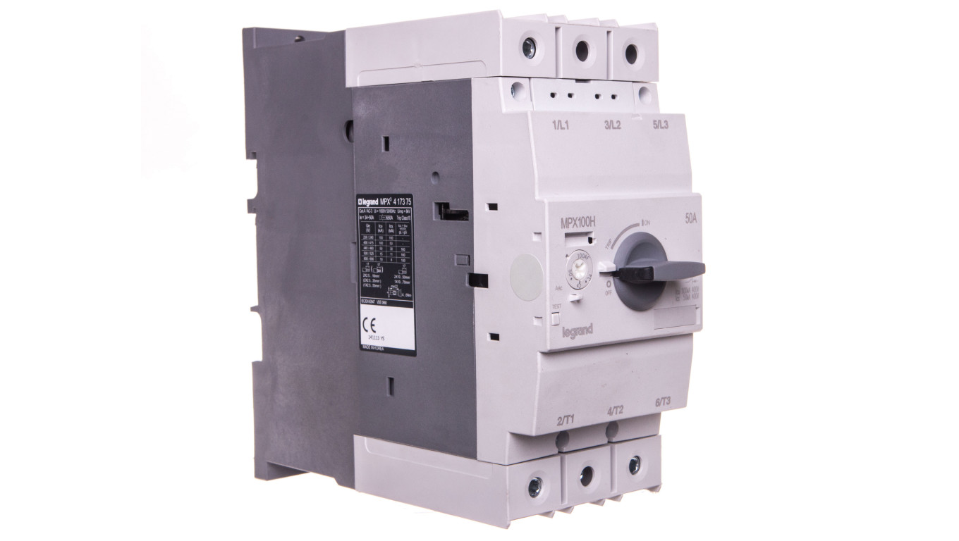 Motorový istič 3P 34-50A 30kW MPX3 100H 41737