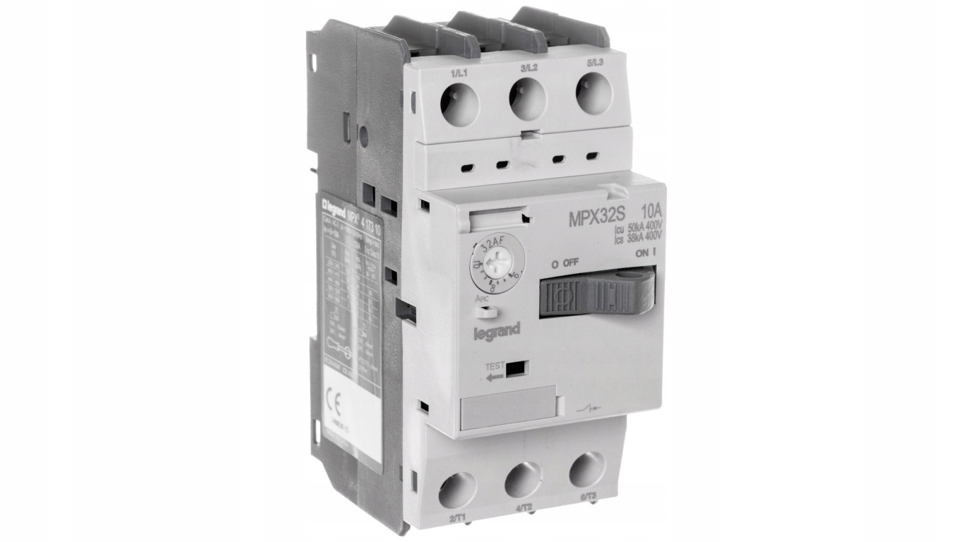 Motorový istič 3P 4kW 6-10A MPX3 32S 417 310