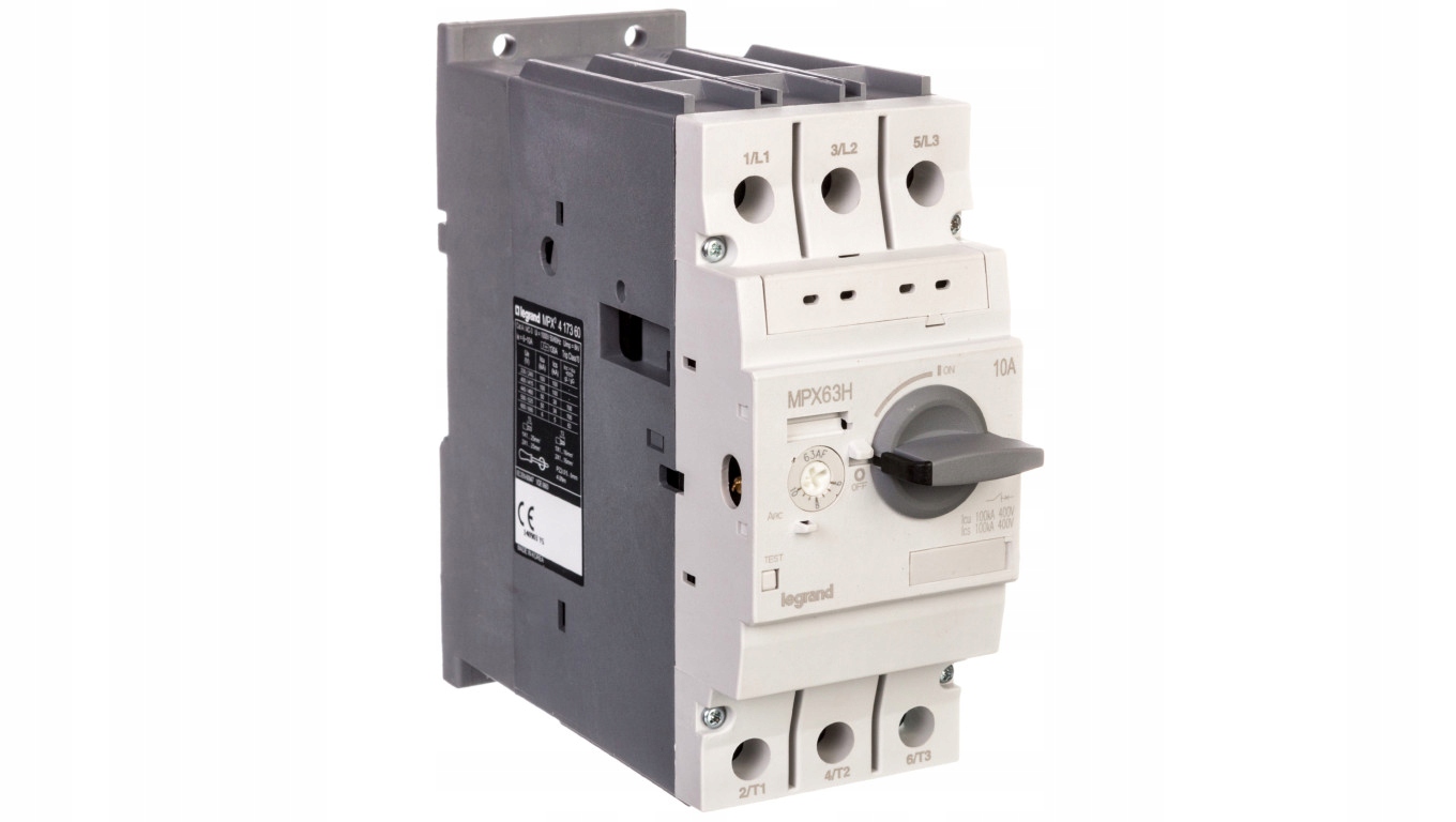 Motorový istič 3P 4kW 6-10A MPX3 63H 417 360