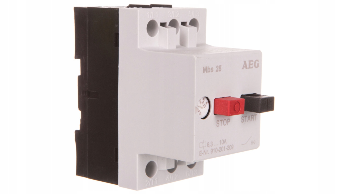 Motorový istič 3P 4kW 6,3-10A MBS25-100 25425