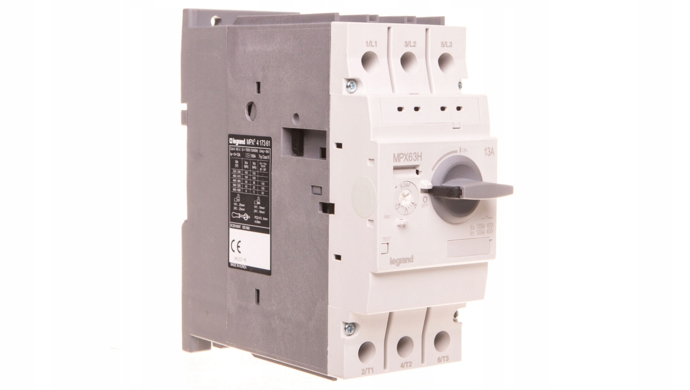 Motorový istič 3P 5,5kW 9-13A MPX3 63H 417361