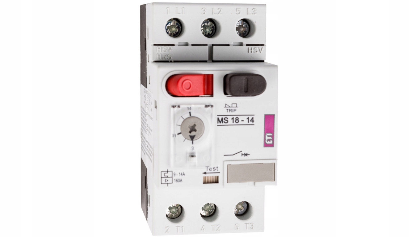 Motorový istič 3P 5,5kW 9-14A MS18 004600350