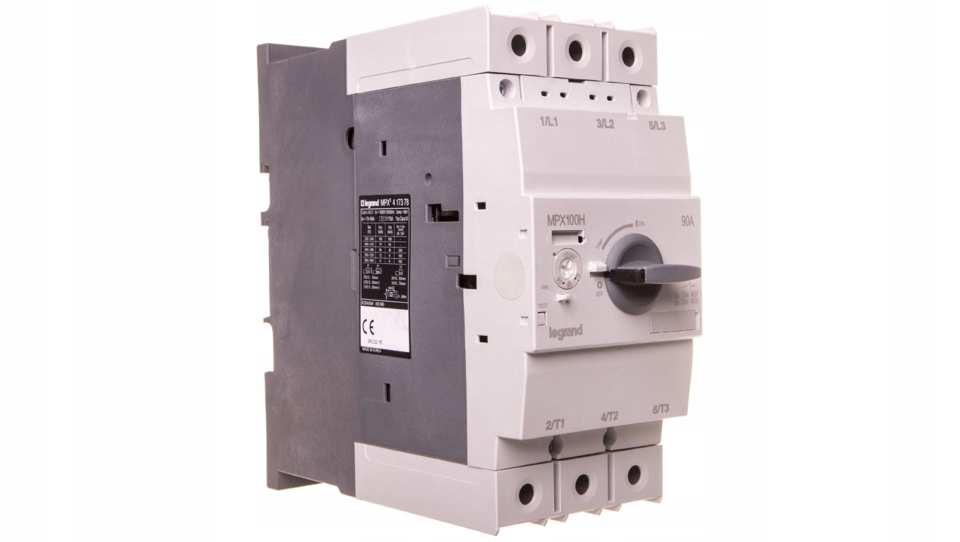 Motorový istič 3P 55kW 70-90A MPX3 100H 41737