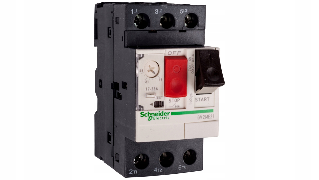 Motorový istič 3P 9kW 17-23A GV2ME21