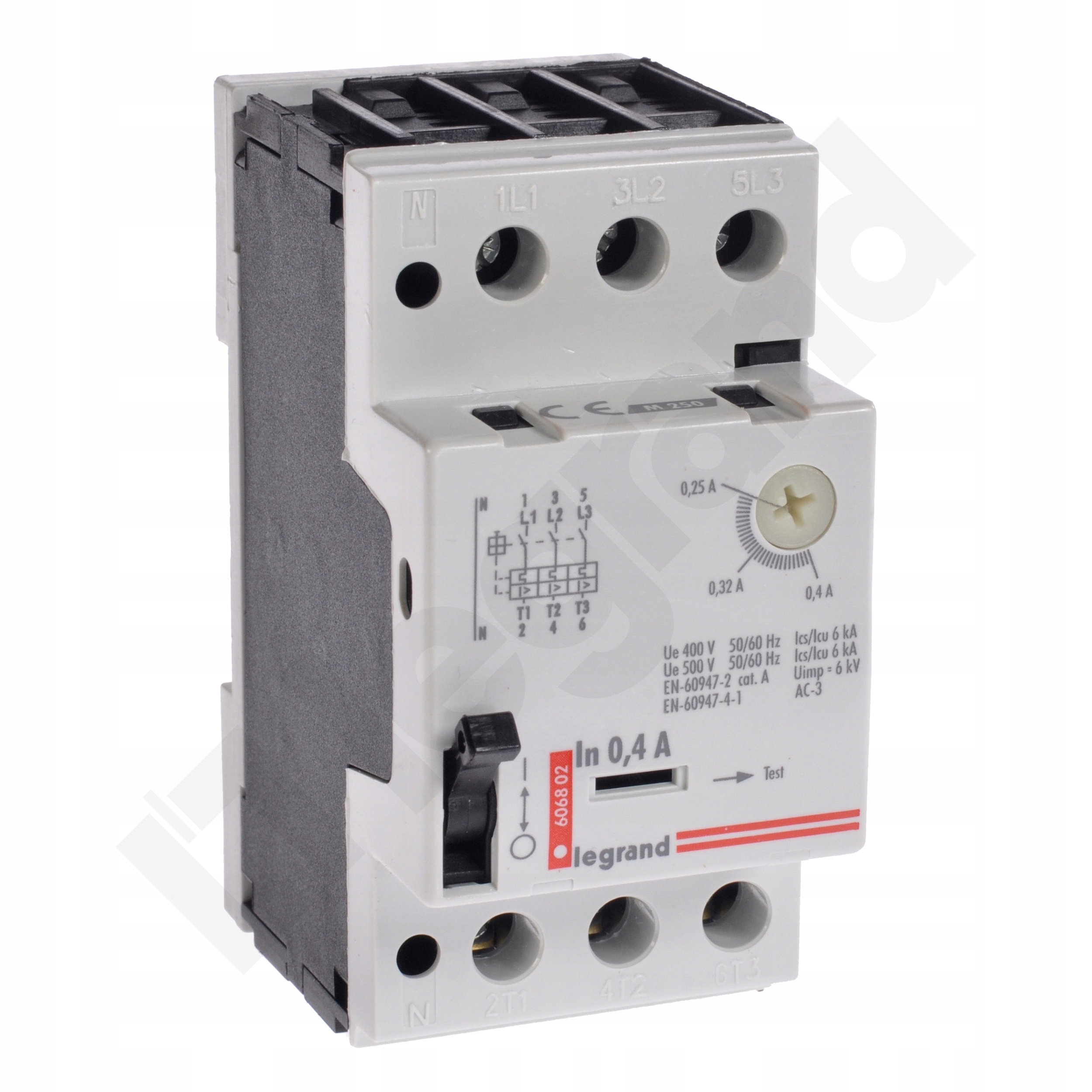Motorový istič Legrand M-250 0,25-0,4A 606802