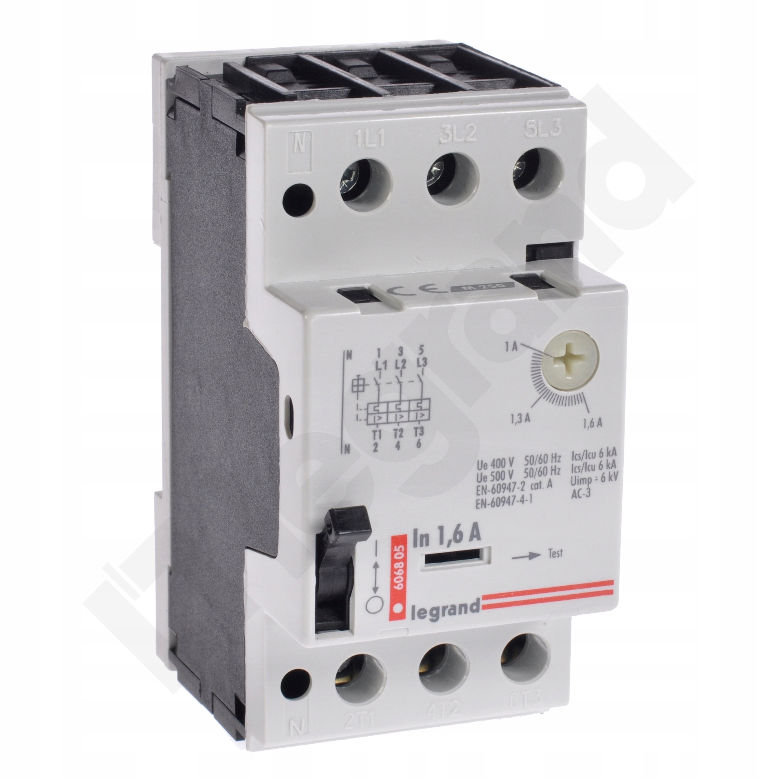 Motorový istič Legrand M-250 1-1,6A 606805