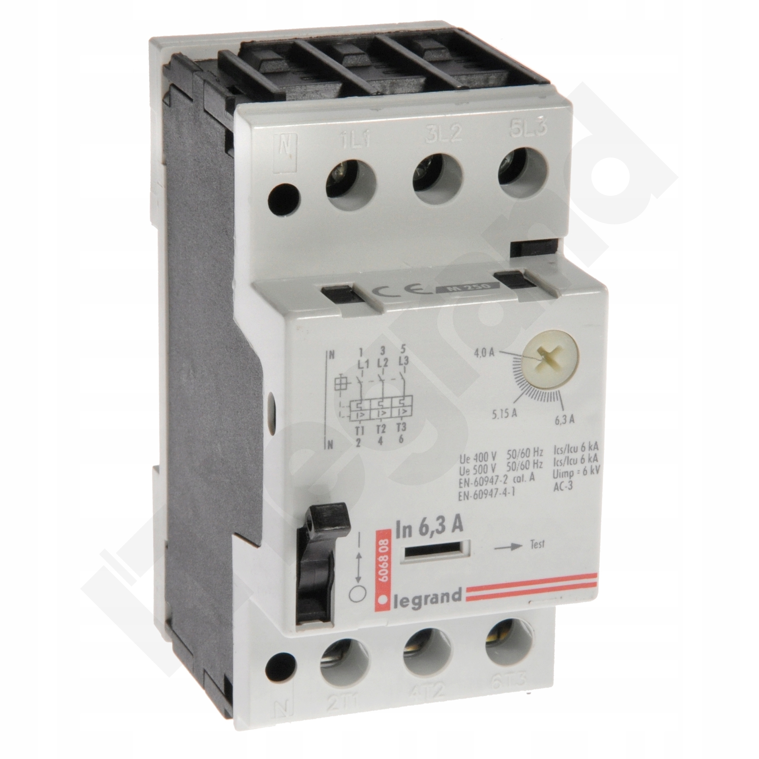Motorový istič Legrand M-250 4-6,3A 606808