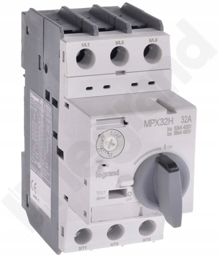 Motorový istič MPX3 32H 22-32A s vysokou kapacitou