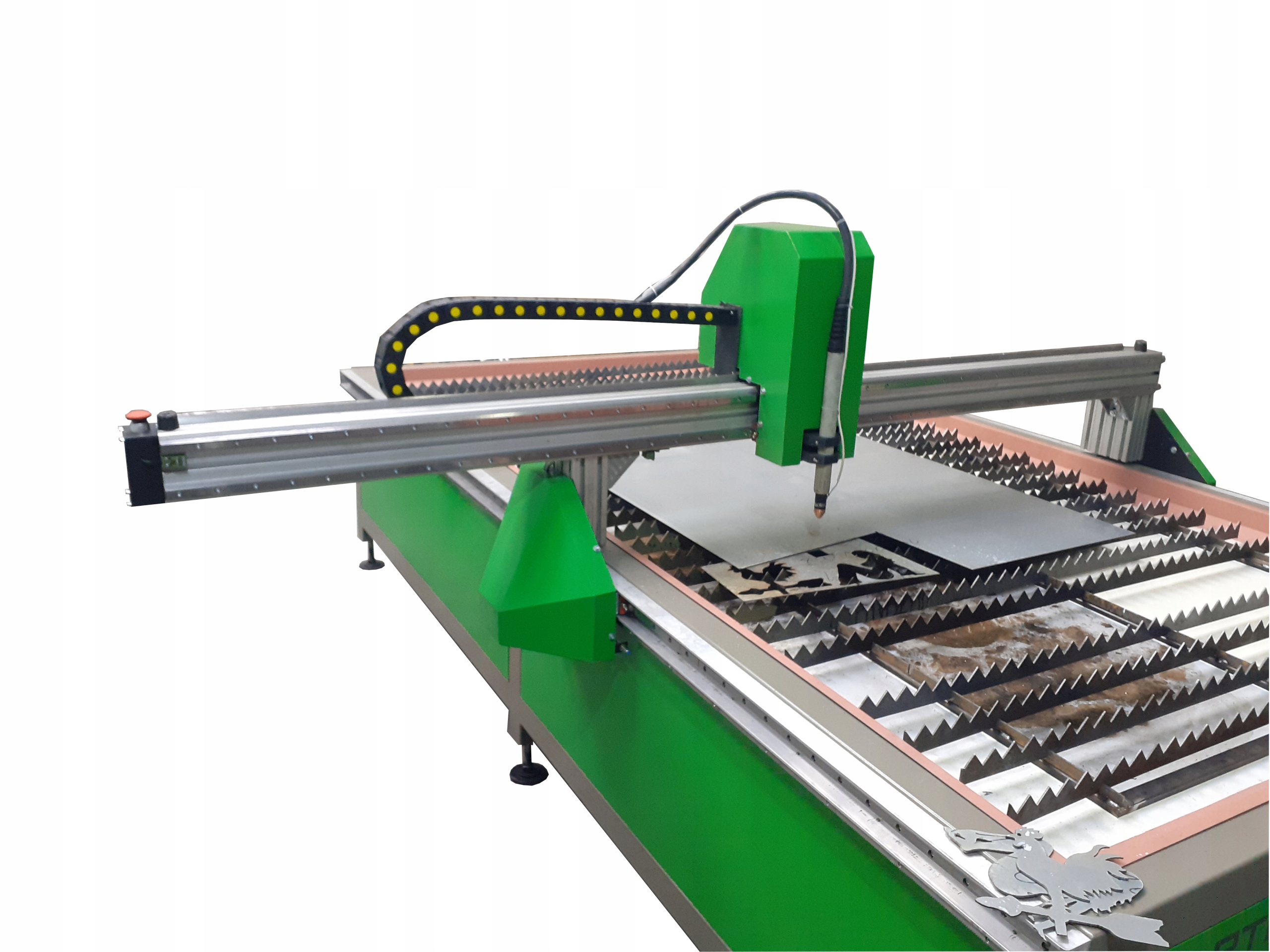 Plazmový horák CNC1530 Plazmový plotter + odchod