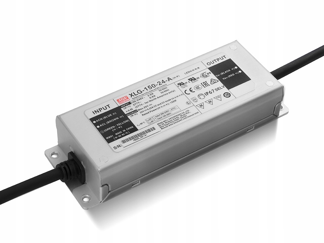 XLG-150-12-A LED napájací zdroj 150W 12V 12,5A