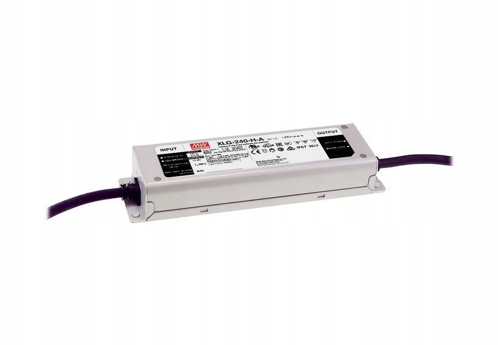 XLG-240-L-A 240W LED napájací zdroj 178 ~ 342V 0,7 ~ 1,05A