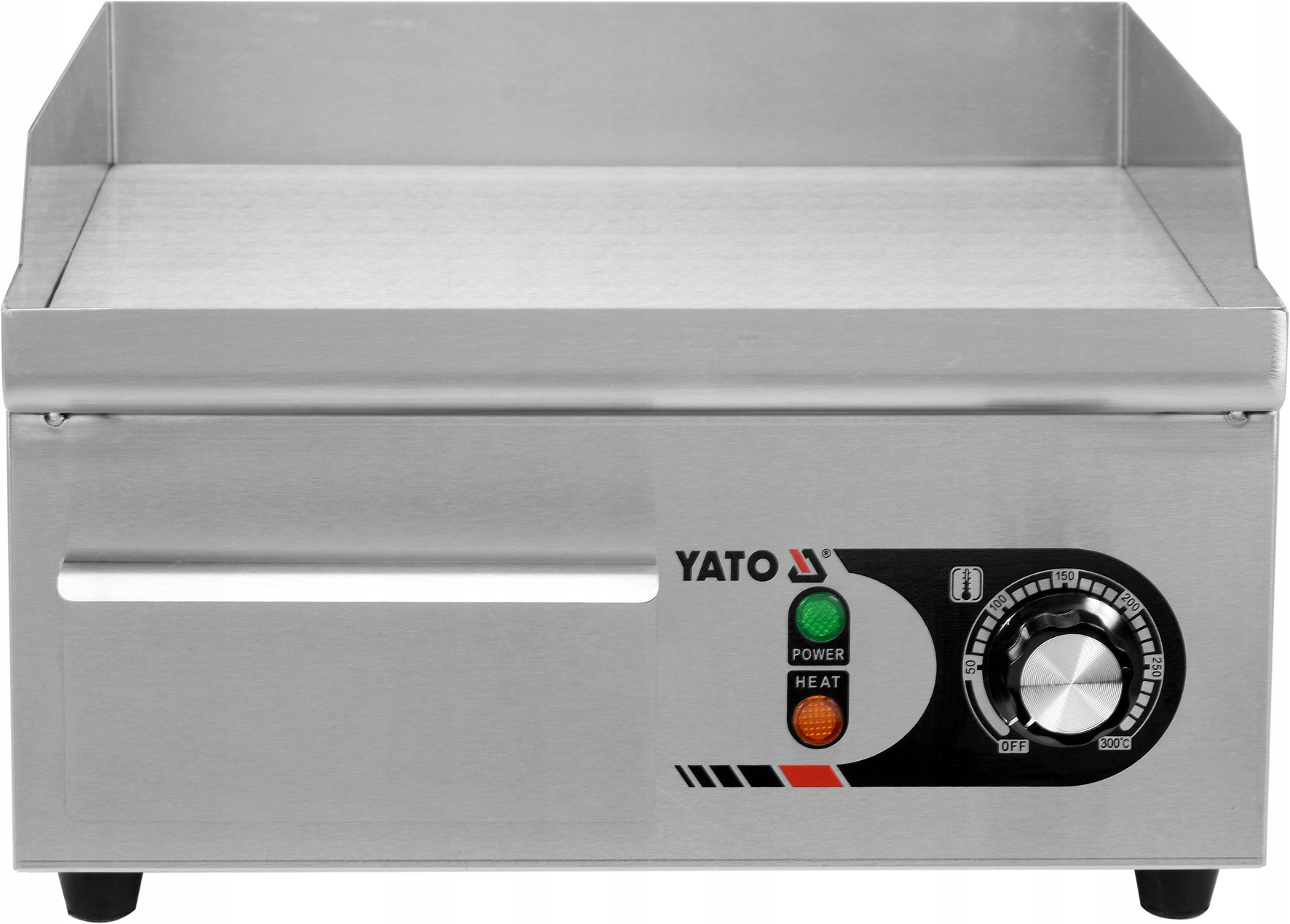 YATO ELEKTRICKÁ GRILOVÁ DOSKA hladká 360 mm