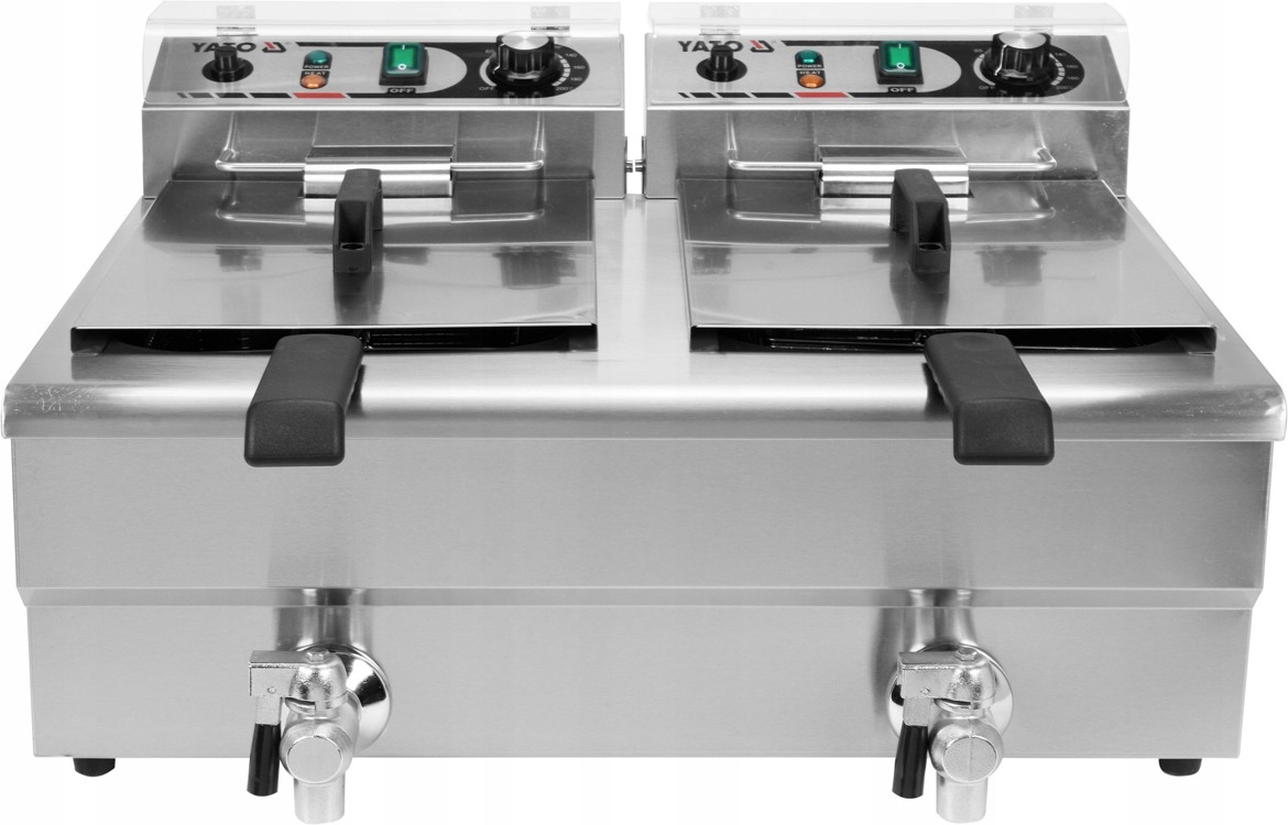 YATO FRITÉZA S KOTÚČOM 2 * 16L 400V professional