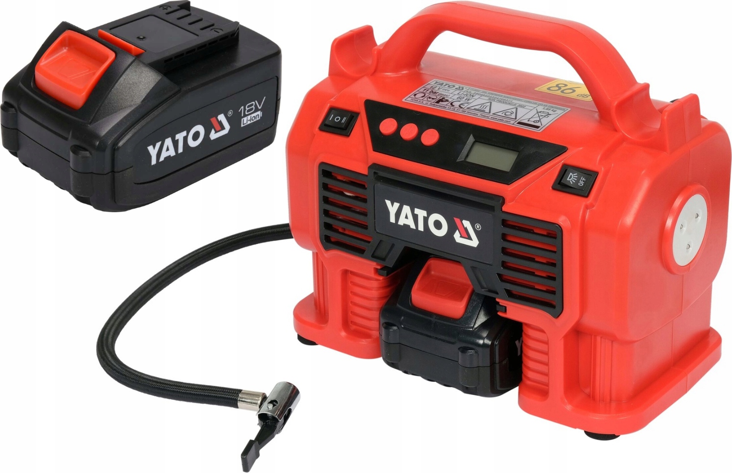 Bezolejový kompresor Yato YT-23247 0 l 11 bar