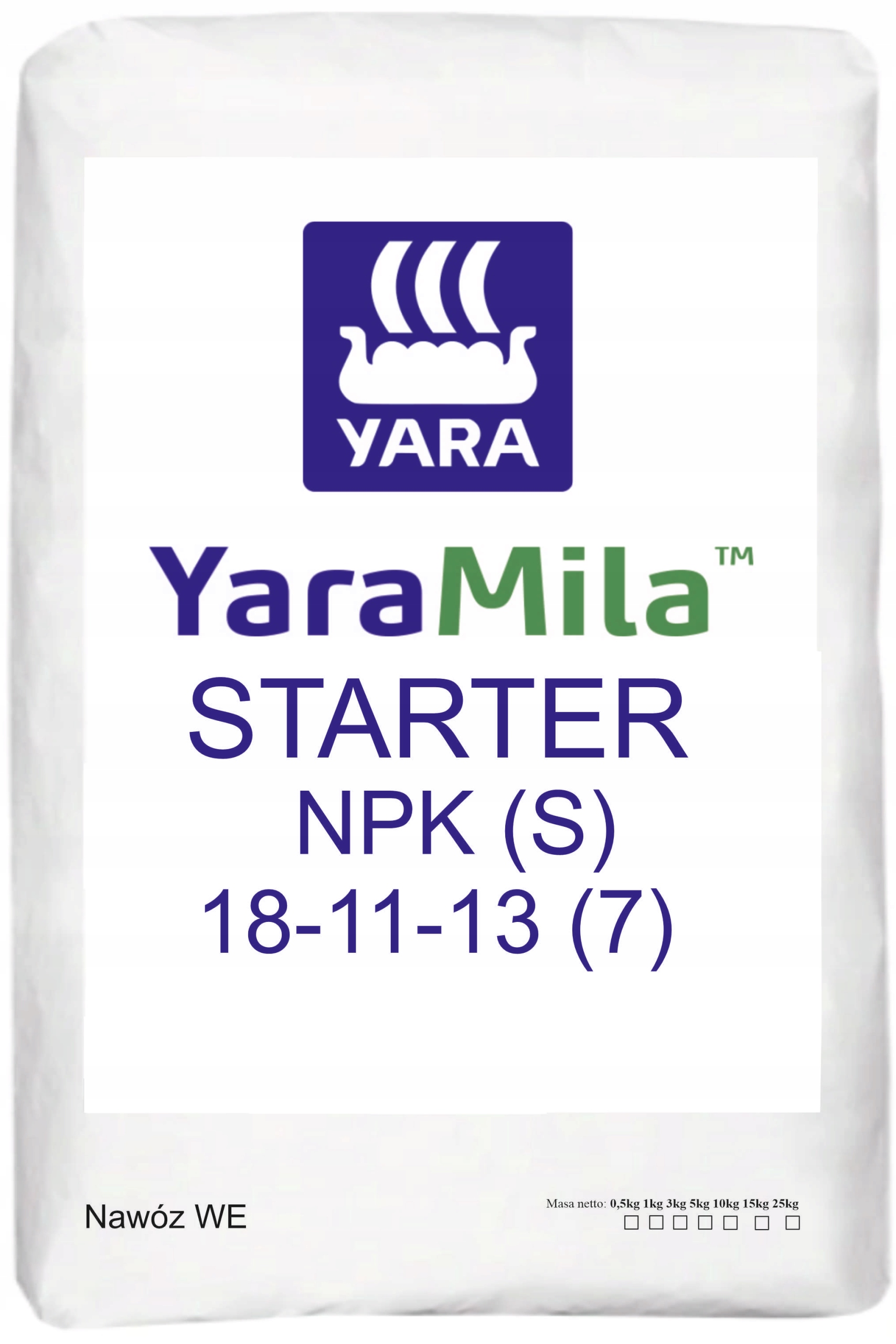 YARA granulát viaczložkového hnojiva 1 kg