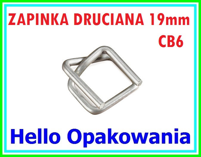 19 DRÔTOVÝCH SVORIEK NA PP PÁSKU 19/1000 ks CB6
