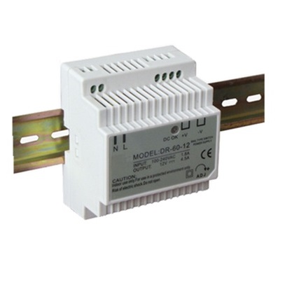 NAPÁJACÍ ADAPTÉR DR-60-12 60W 12V DIN LED CCTV RTV