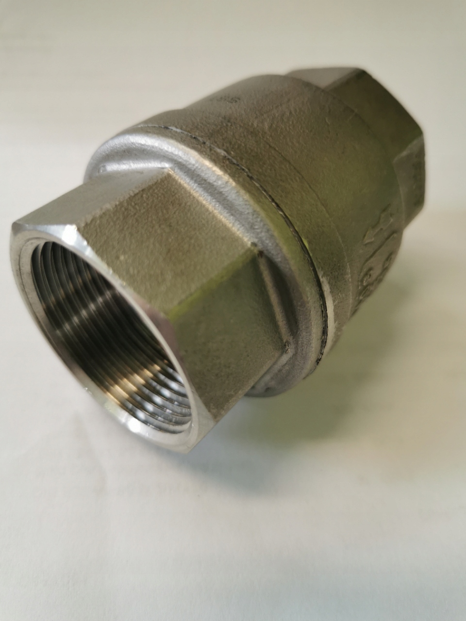ROVNÝ KONTROLNÝ VENTIL 1 1/4 ", 5/4" 316
