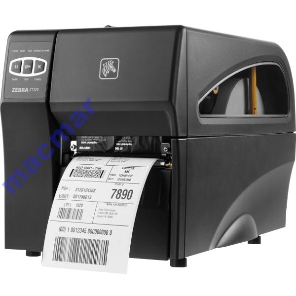 ZEBRA ZT220 300 dpi TEPELNÝ PREVOD USB, RS232