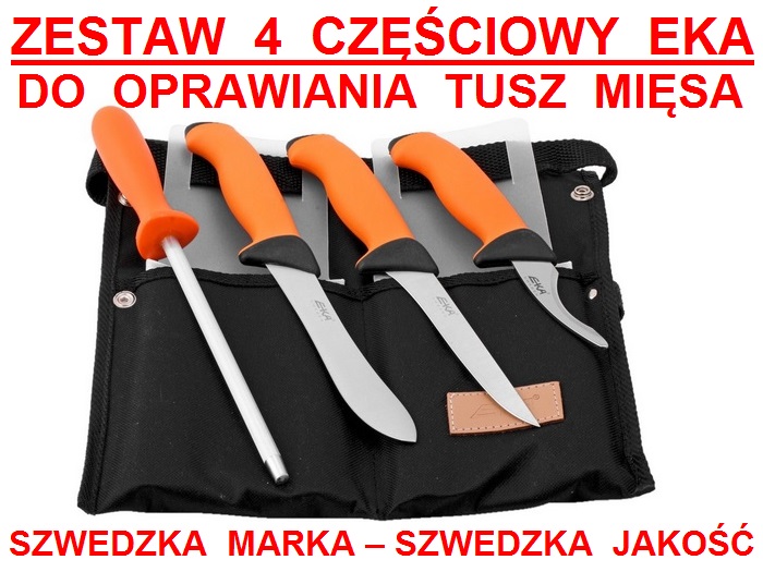4KUSOVÁ SADA NOŽÍ EKA NA OMIETANIE MÄSA