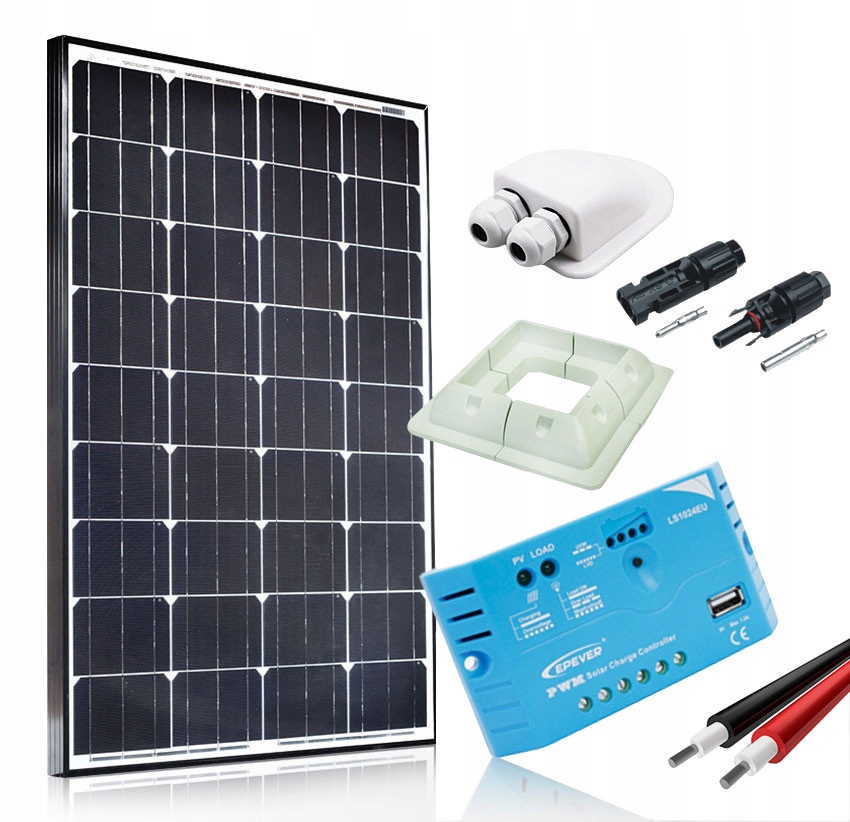 FOTOVOLTAICKÁ SÚPRAVA PRE VÝKON FOTOAPARÁTU 100 W Max