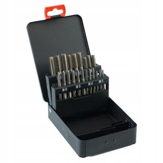 SADA ZÁVITOVÝCH ZÁVITOV M3-M12 21-EL HSS M2 YT-2976