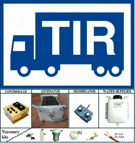 HHO GENERÁTOROVÁ SÚPRAVA 12000L 24V TIR REAKTOR