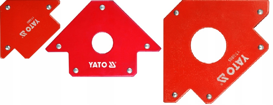 SÚPRAVA ZVÁRACÍCH UHLOV YATO 3 KS. UHOL