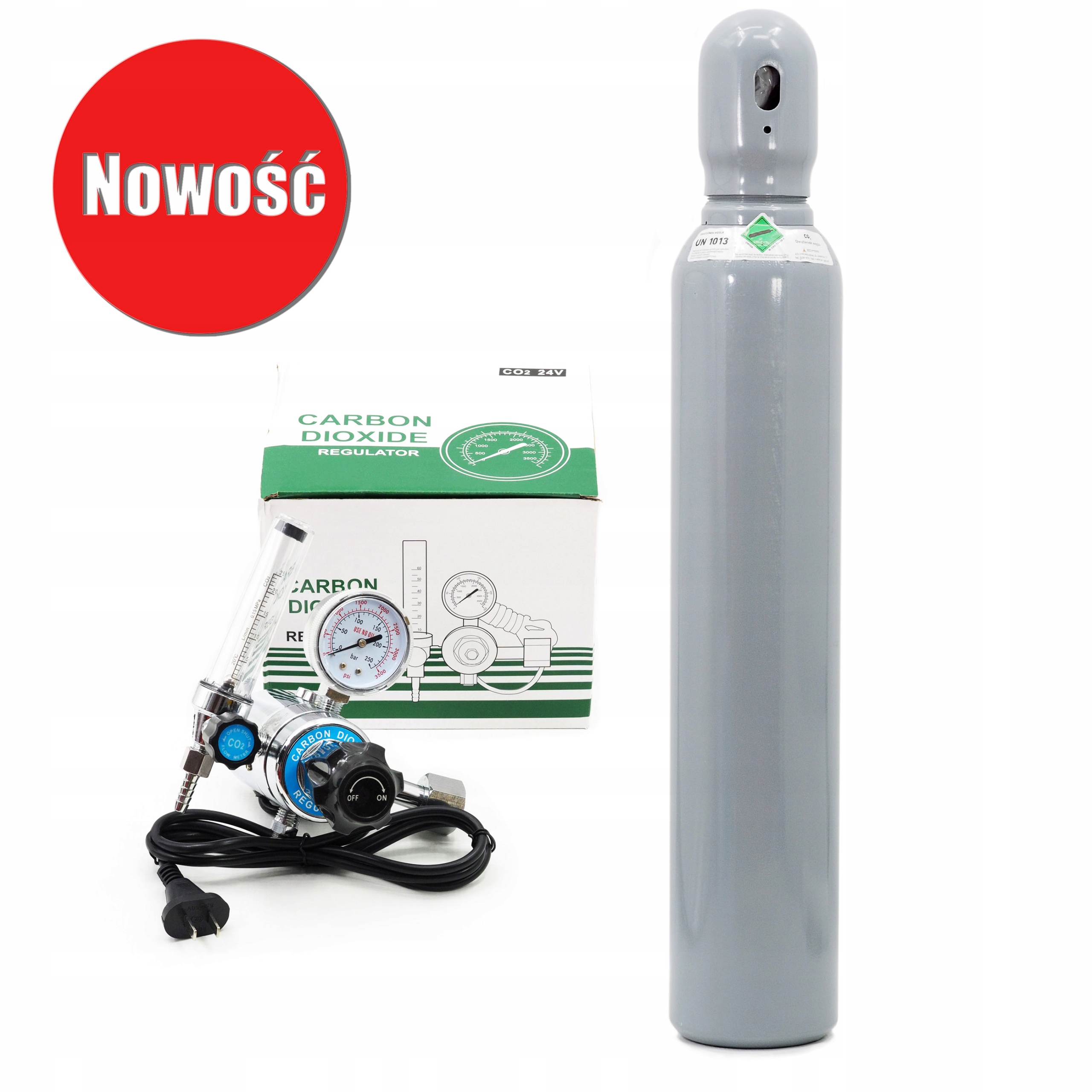 MAG SET CO2 valec + reduktor s OHREVOM
