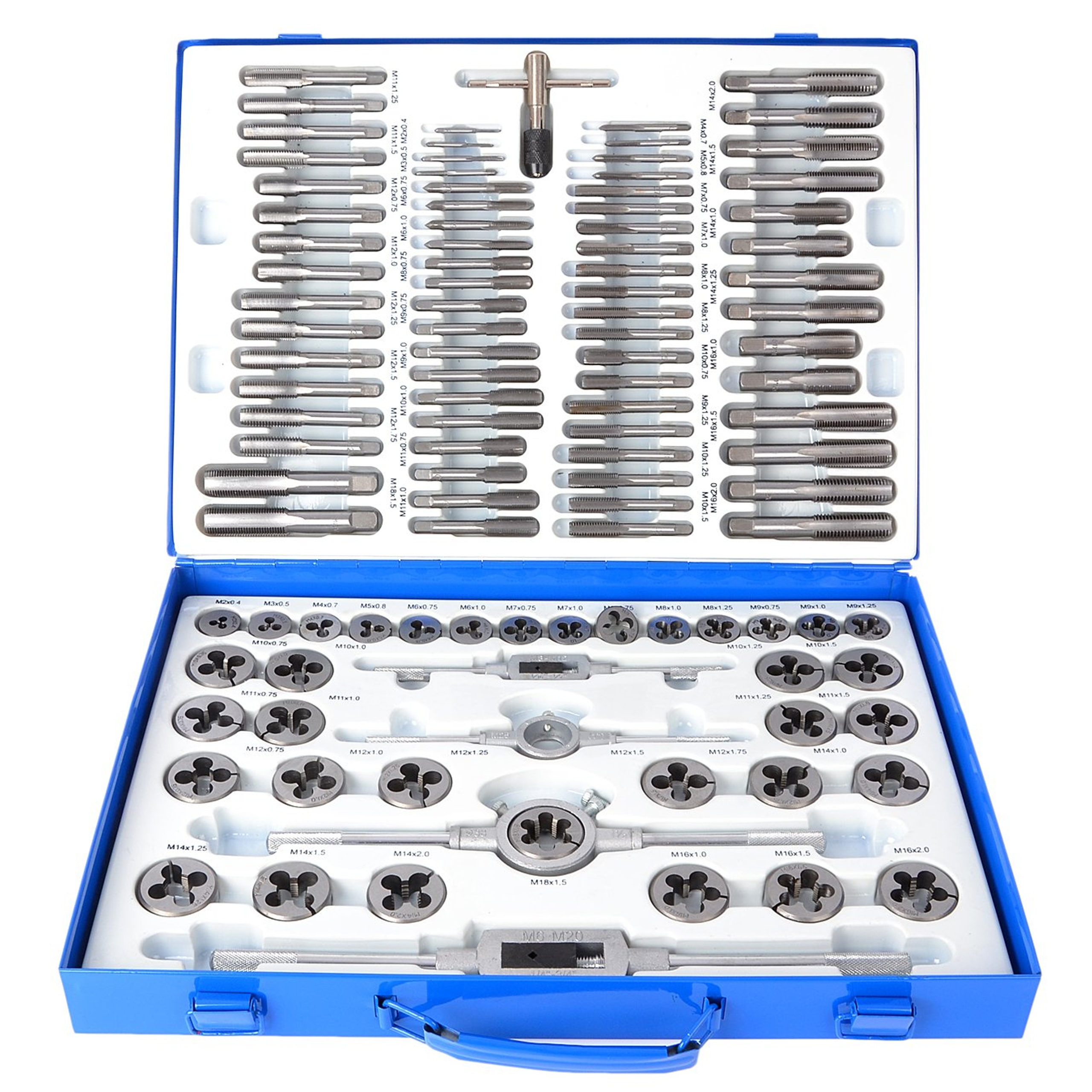 DIE KIT 110PCS DIE THREADER M2-M18