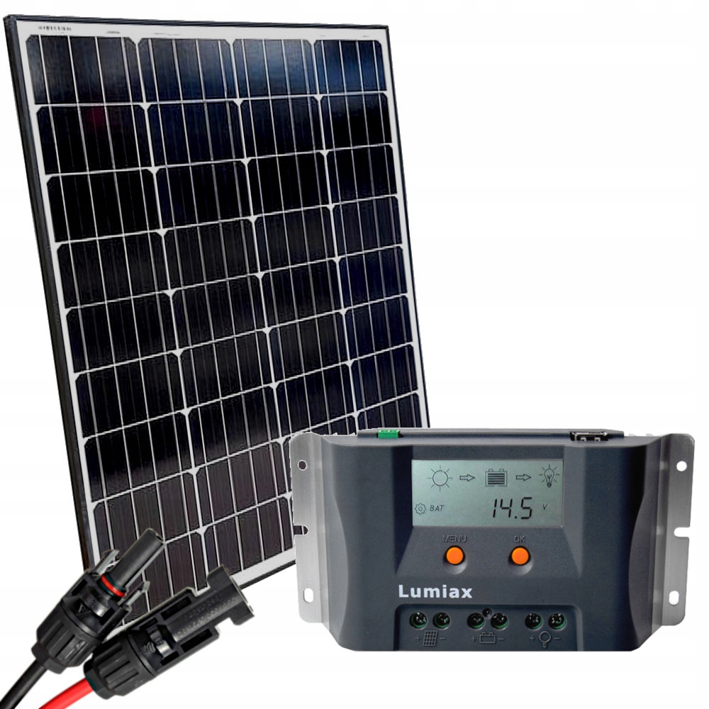 SOLÁRNA SADA PRE KAMPAŇ SOLAR 90W MPPT 10A