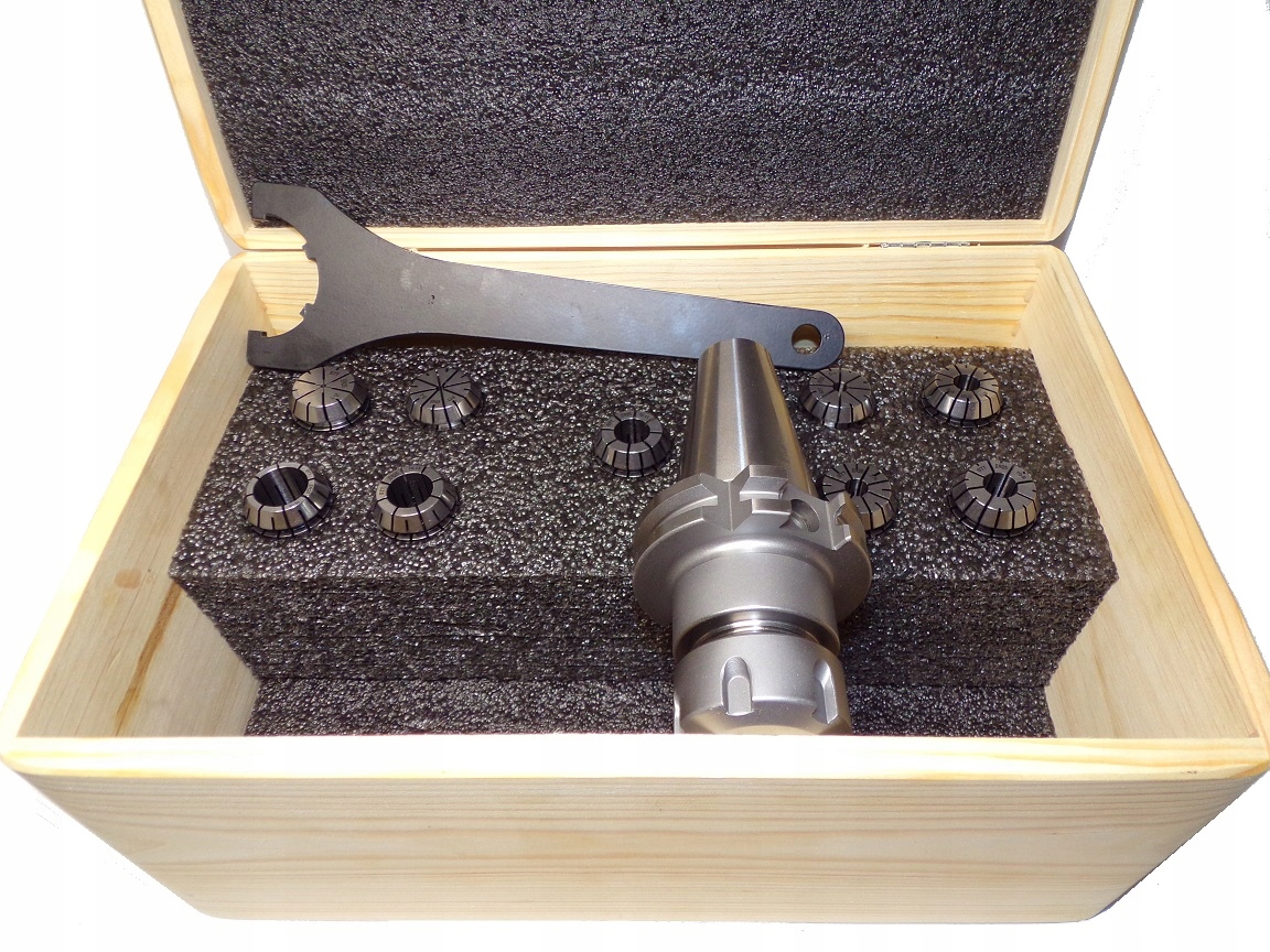 SADA SK40 + 9 POUZDRA ER25 SK 40 ER 25