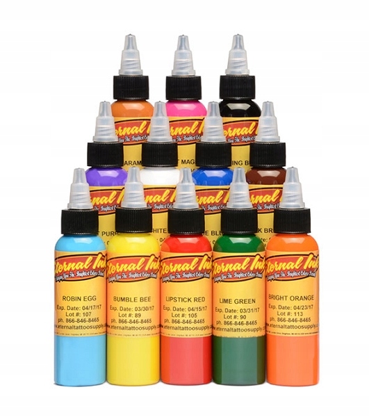 TATTOO TATTOO INK KIT ETERNAL TOP12
