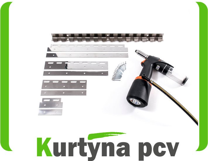 Upevnenie vešiaka INOX na PVC ZÁVESU 100 cm sada