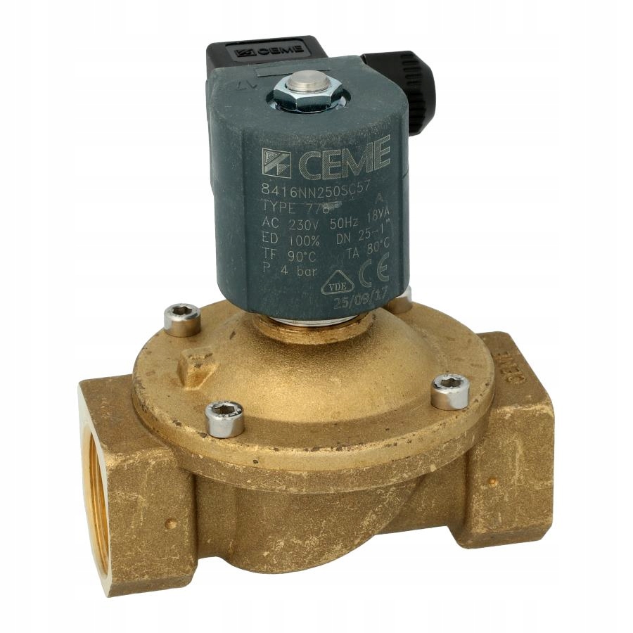CEME 8416 G 1 "NBR ventil 230V / 50 Hz NC