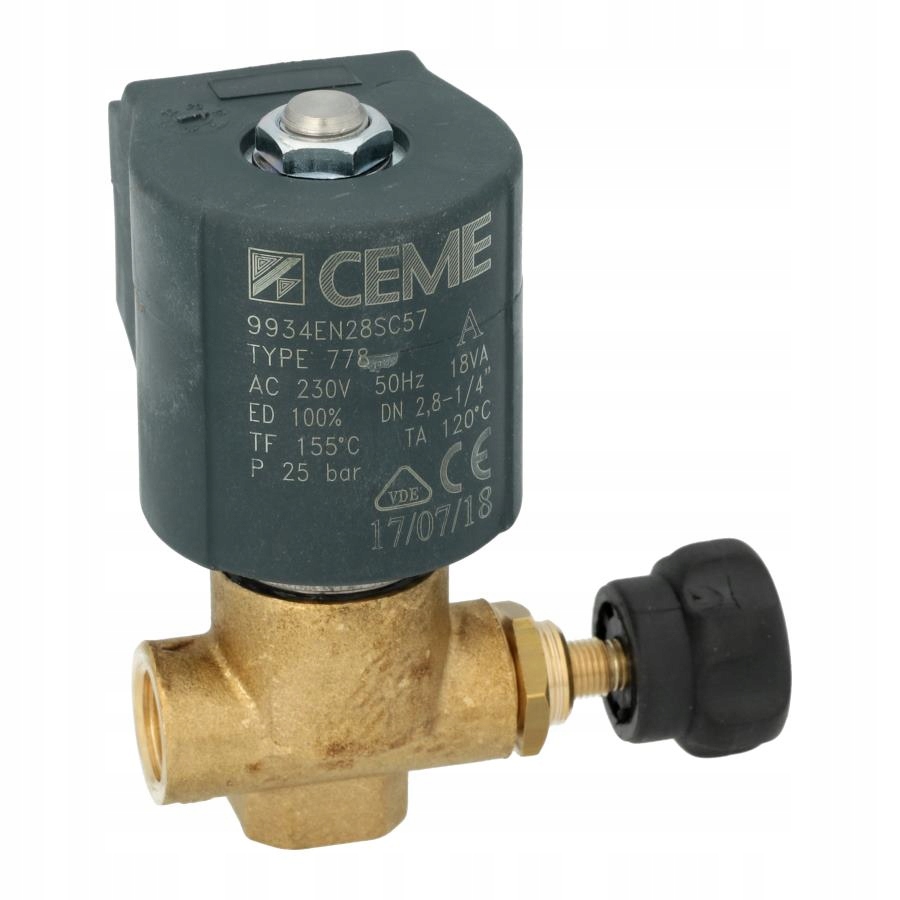 Ventil CEME 9934 G 1/4 "EPDM 230V / 50 Hz