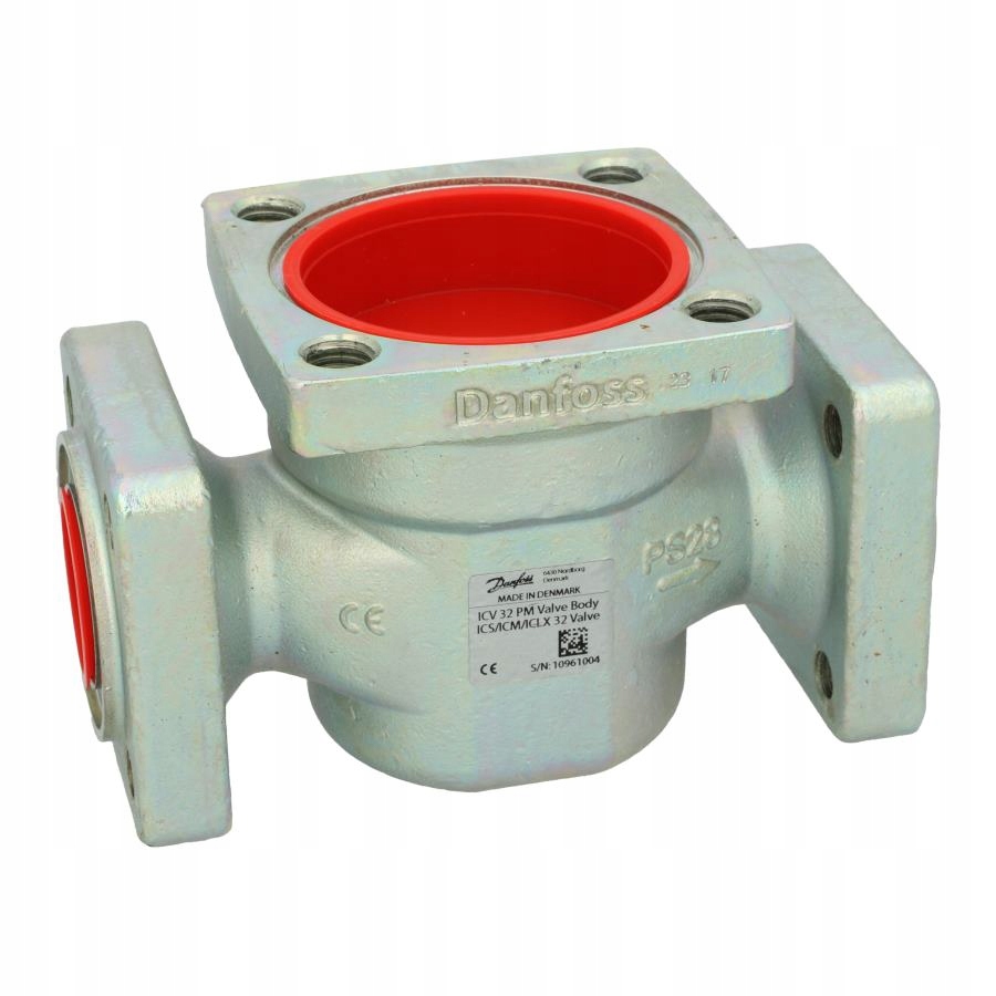 Výmena ventilov Danfoss ICV 32 s PM s prírubami
