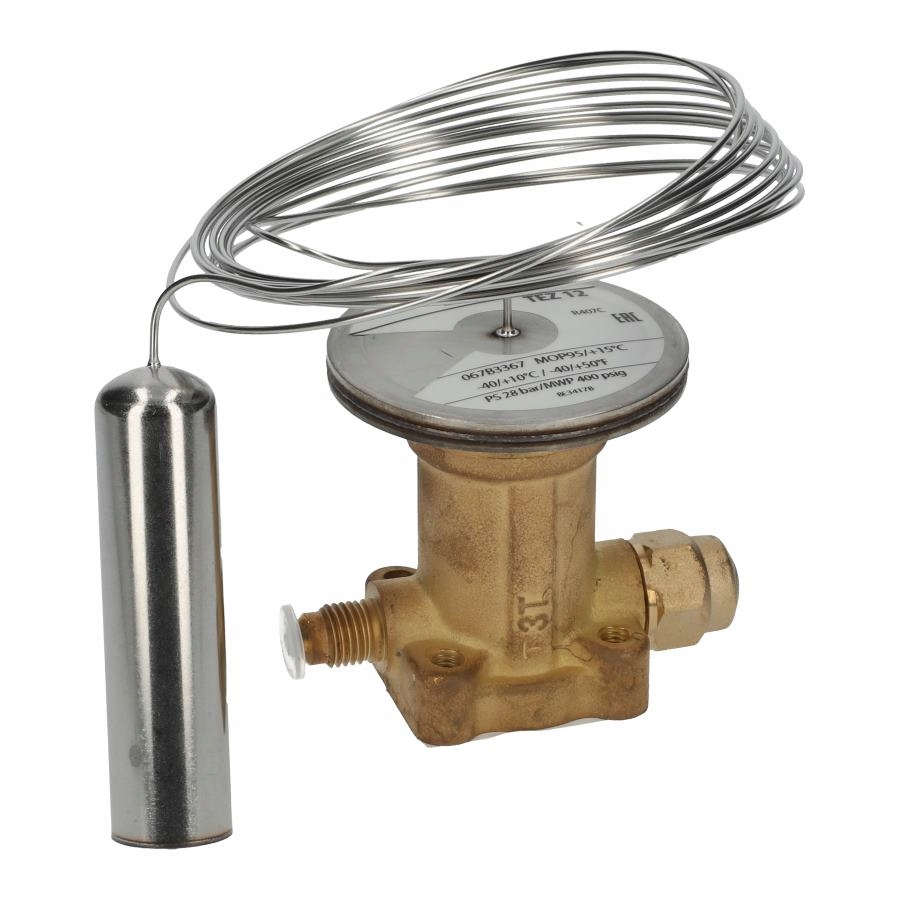 Rad ventilov Danfoss TEZ 12 s MOP