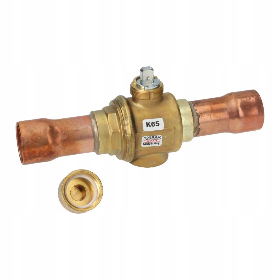 CO2 guľový ventil 28mm ODS K65 120bar
