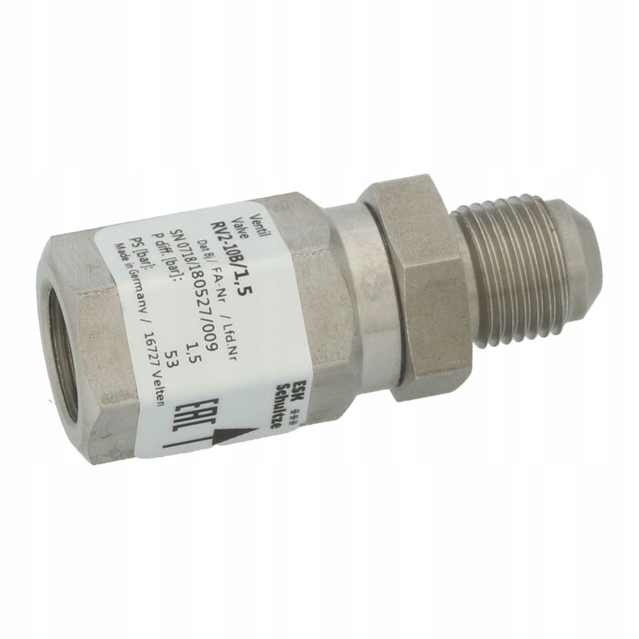 RV2 10B / 1,5 3/8 "SAE ESK spätný ventil