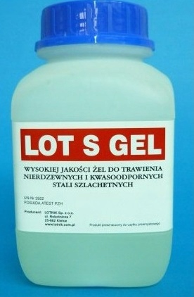 LOT S Gel Antox pastový gél na leptanie hrdze