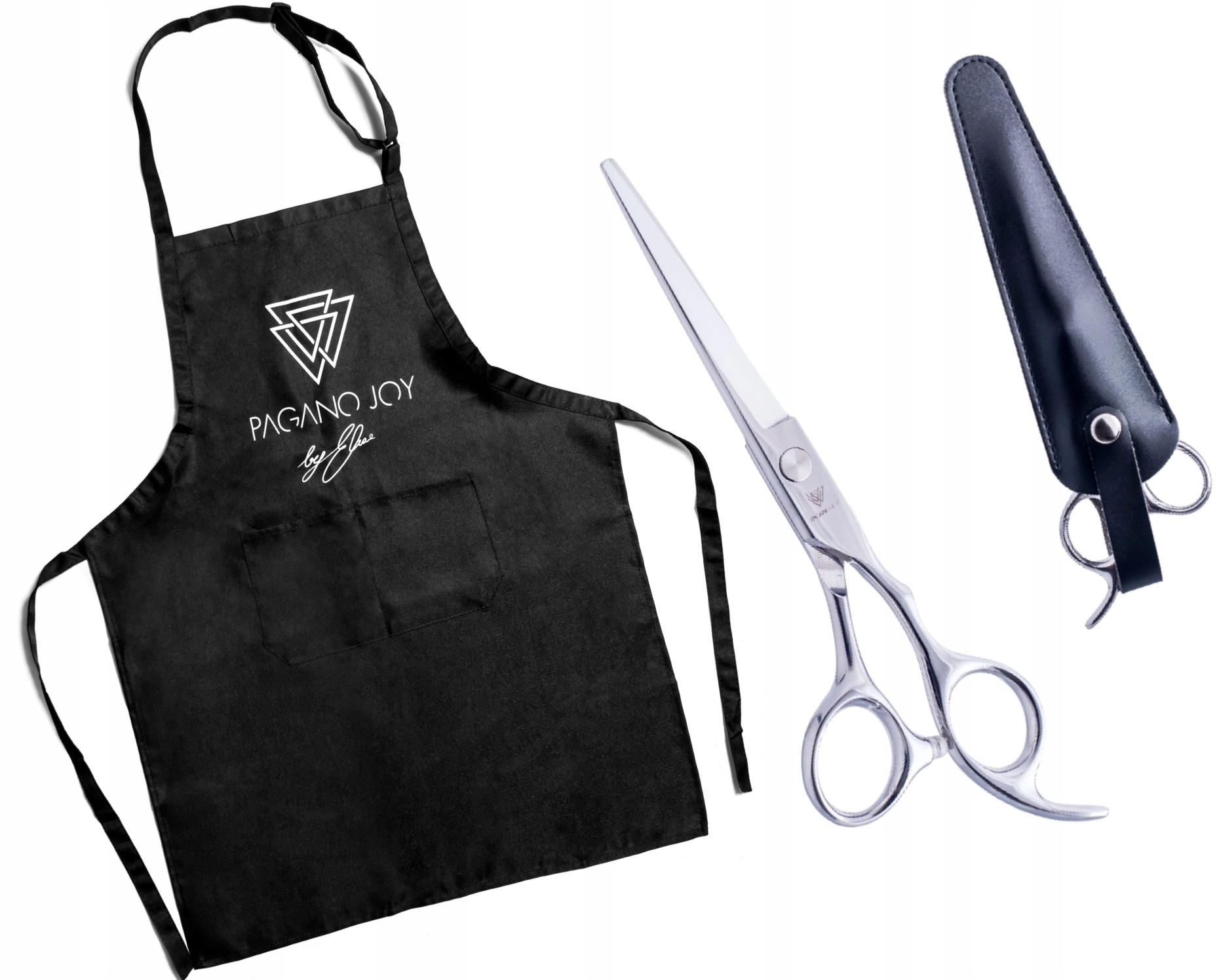 Kadernícke rukavice APRON + Nožnice sú profesionálne