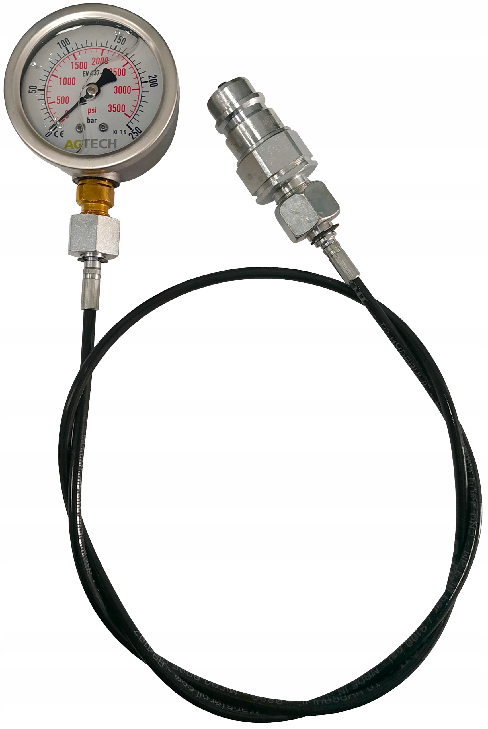 Sada na meranie tlaku v hydraulike traktora 250