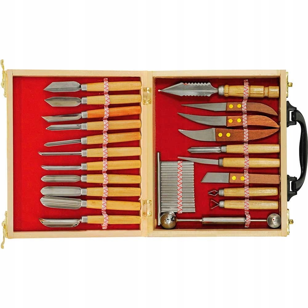 22-dielna TRIANGLE Carving Kit