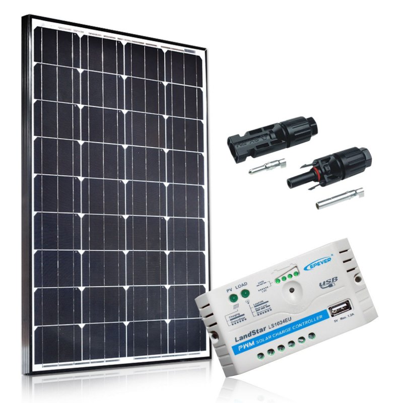 100W solárna sada Maxx s 10A PWM regulátorom