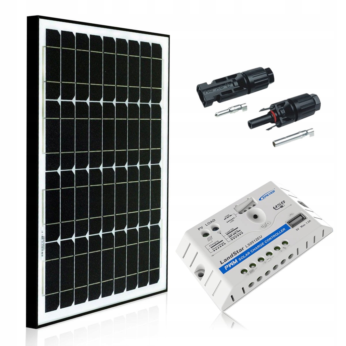 30W solárna sada Maxx s 5A PWM regulátorom