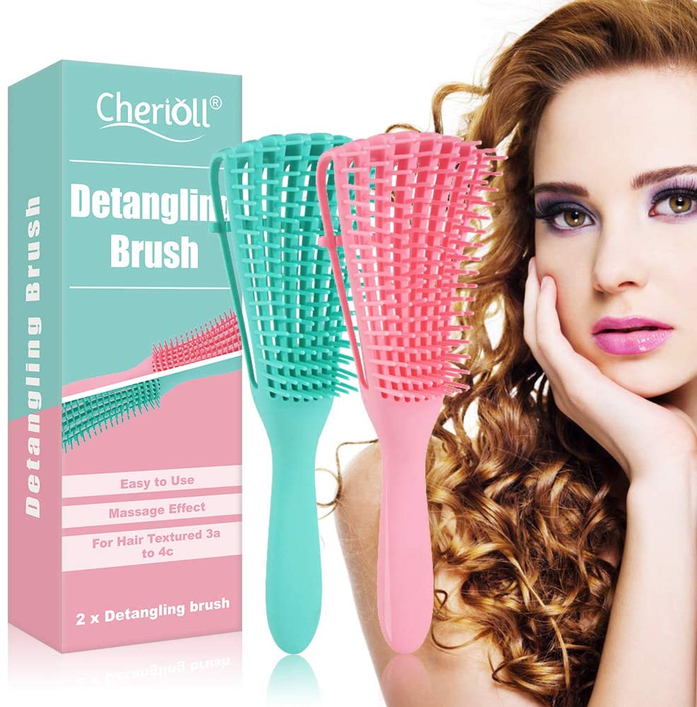 Sada štetcov na detangling Cherioll