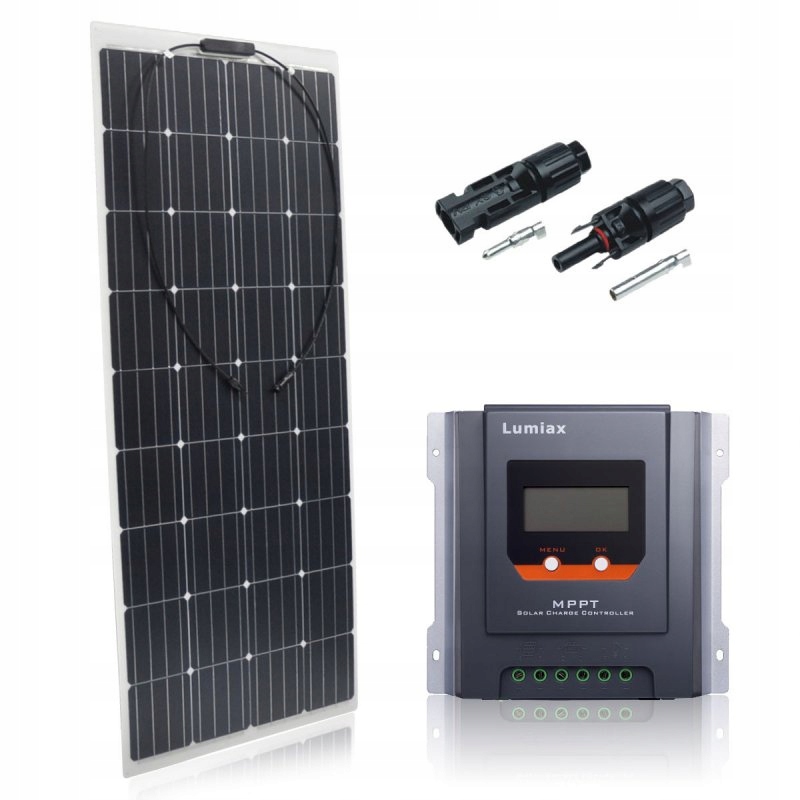 Súprava solárneho napájania Flex 160W / MPPT 20A