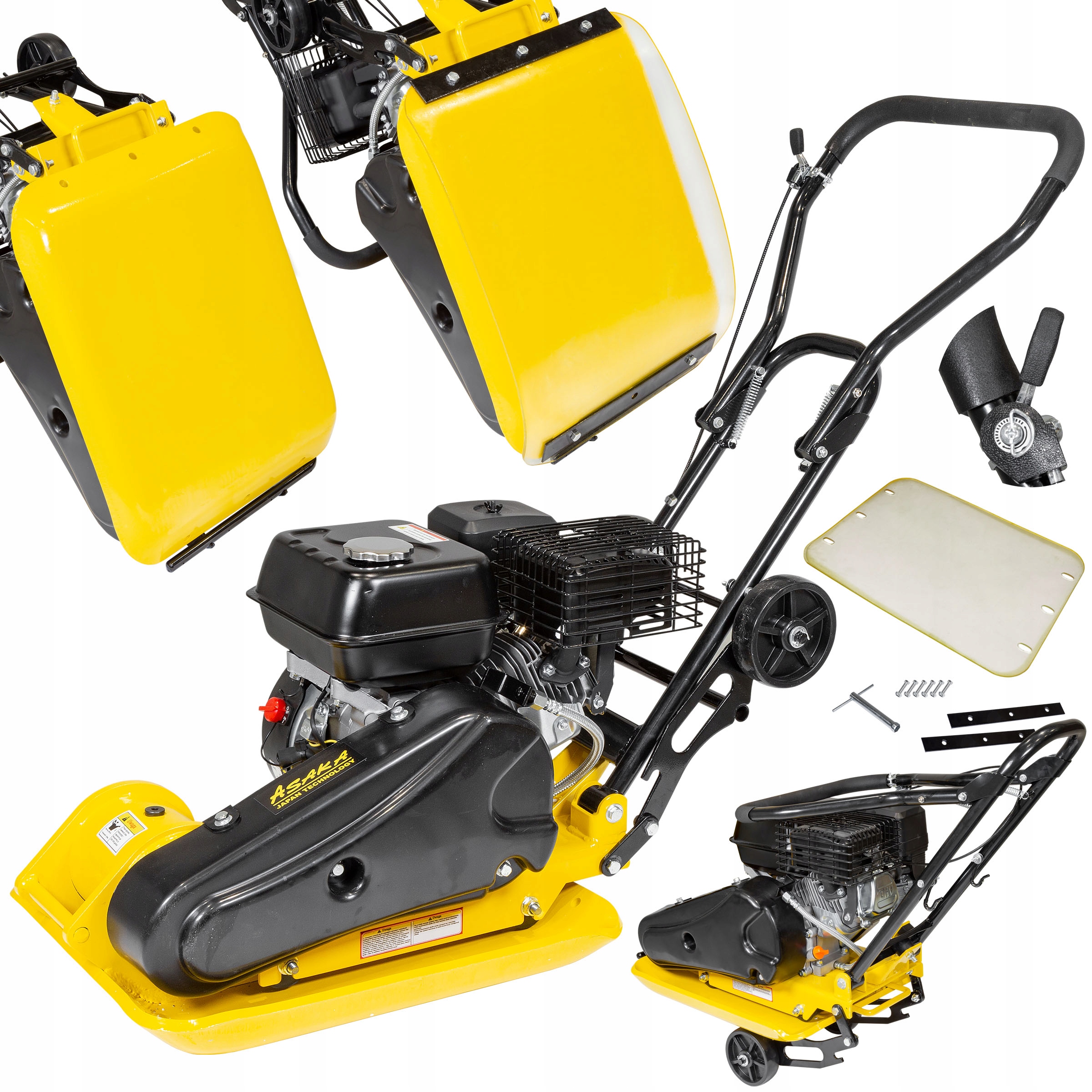 Dro-masz doskový zhutňovač / ubíjadlo 7 HP 594 m²/h