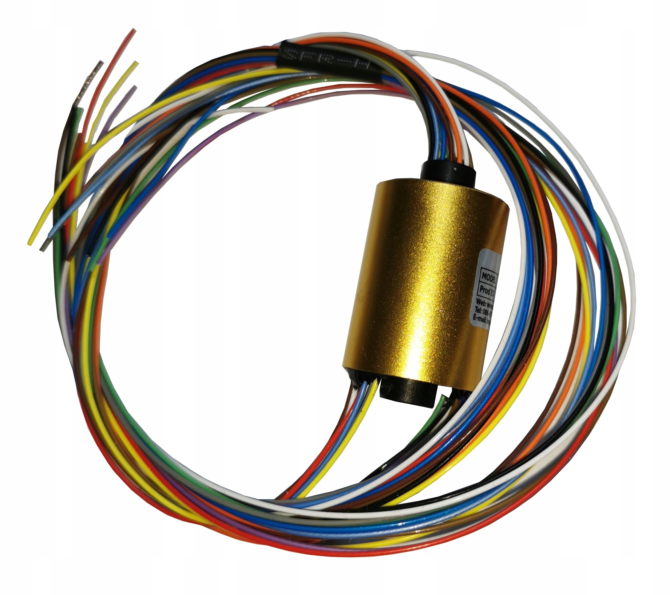 Otočný konektor 12x2A s otvorom fi 5 mm